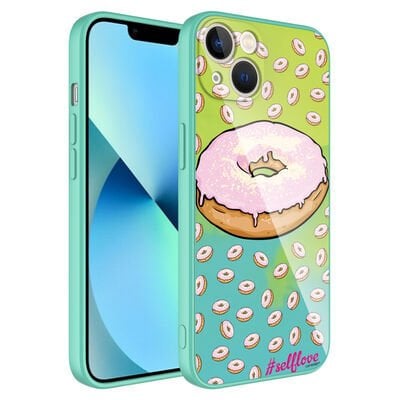 Apple iPhone 13 Kılıf Kamera Korumalı Desenli Sert Silikon Zore Epoksi Kapak