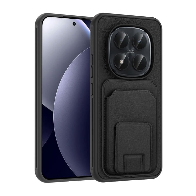 Xiaomi Redmi Note 15 Pro Plus Kılıf Kartlıklı TPU Zore Bikart Kapak