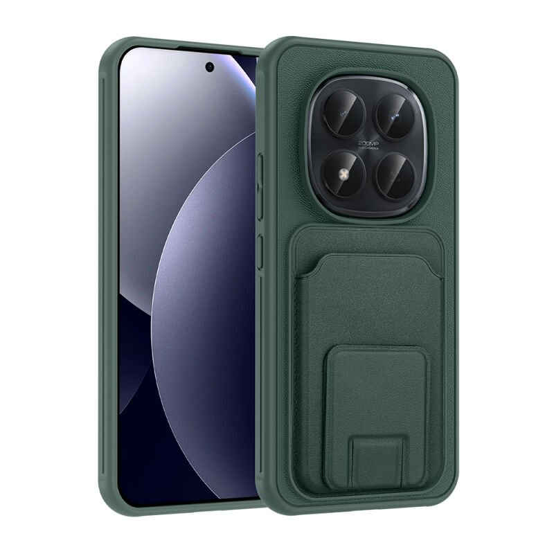 Xiaomi Redmi Note 15 Pro 4G Kılıf Kartlıklı TPU Zore Bikart Kapak