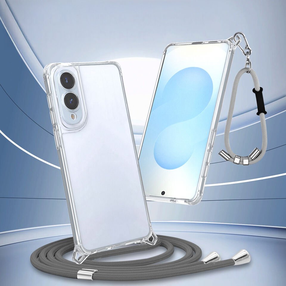 Galaxy S25 Edge Kılıf Airbagli Takılabilir Askı Aparatlı Zore Snap Silikon Kapak