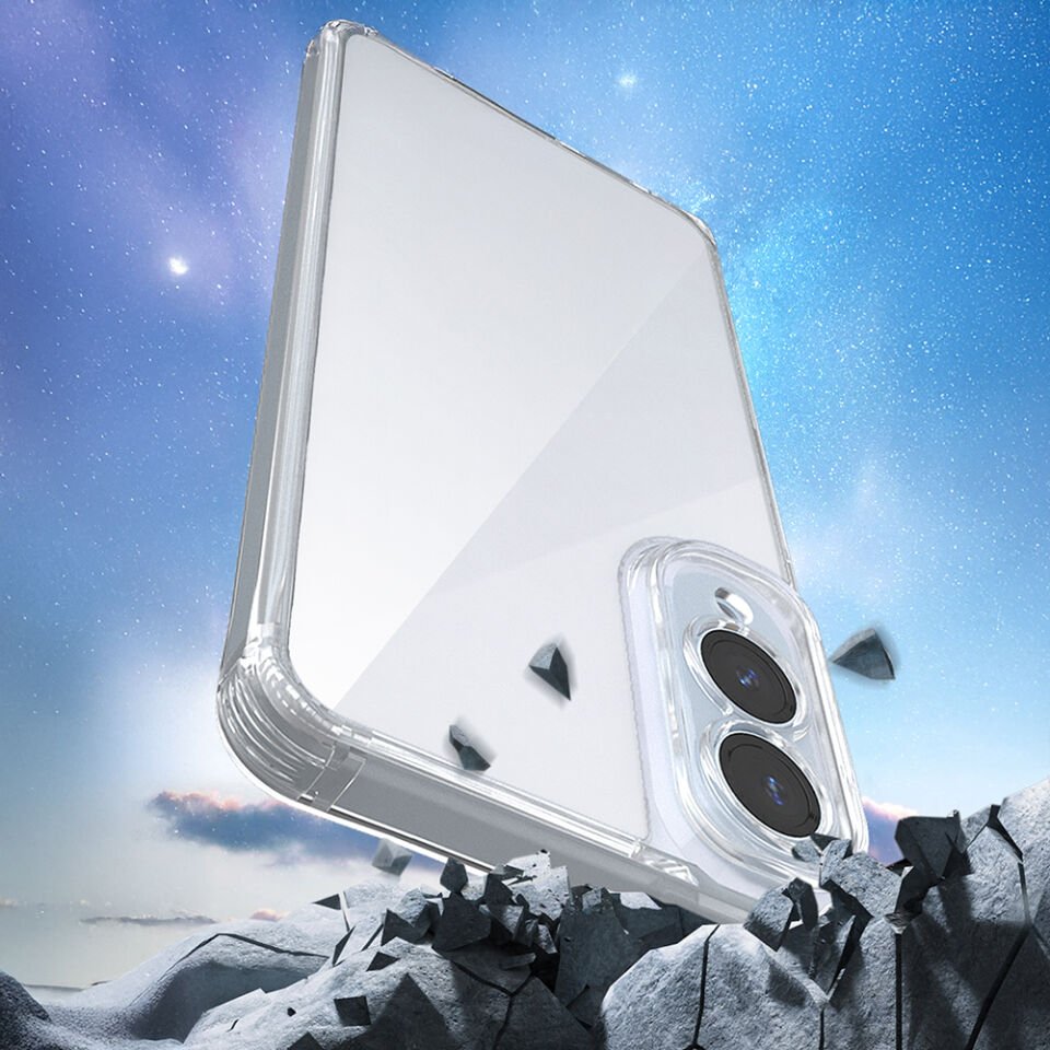 Galaxy S25 Edge Kılıf Airbagli Takılabilir Askı Aparatlı Zore Snap Silikon Kapak