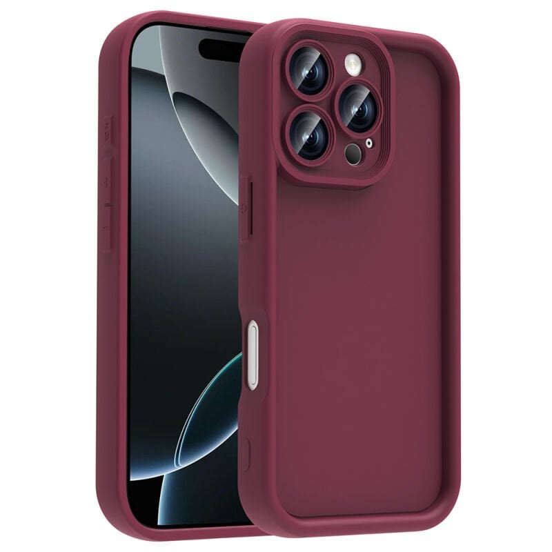 Apple iPhone 16 Pro Max Kılıf Kamera Korumalı Zore Ananas Kapak