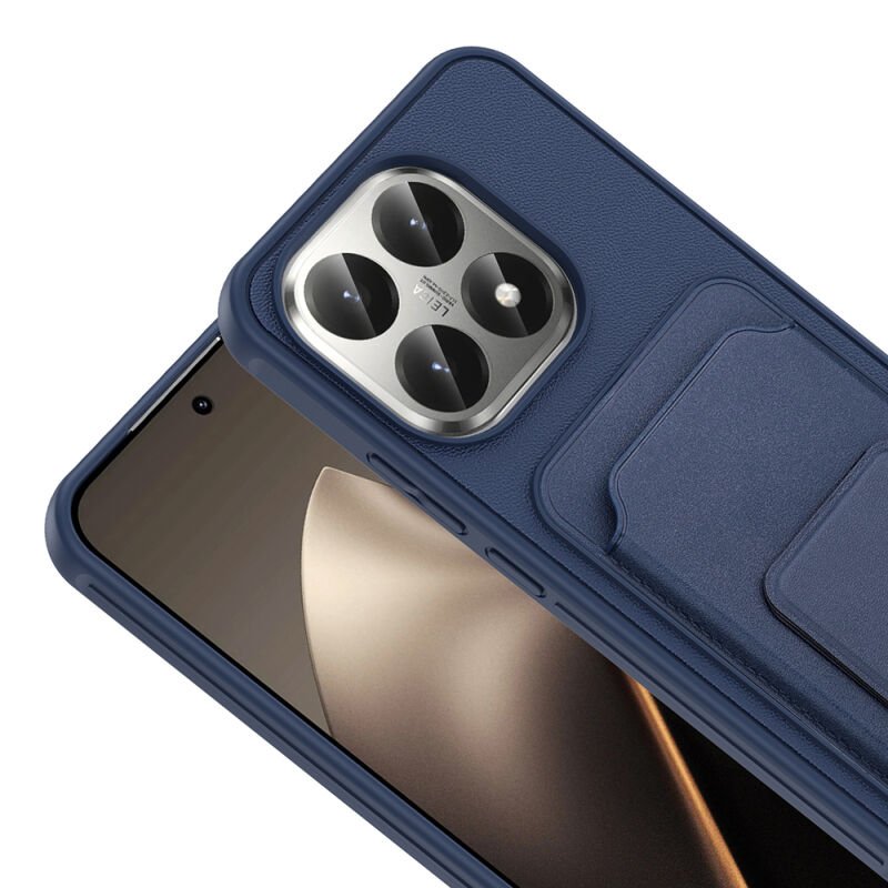 Xiaomi 15T Kılıf Kartlıklı TPU Zore Bikart Kapak Lacivert