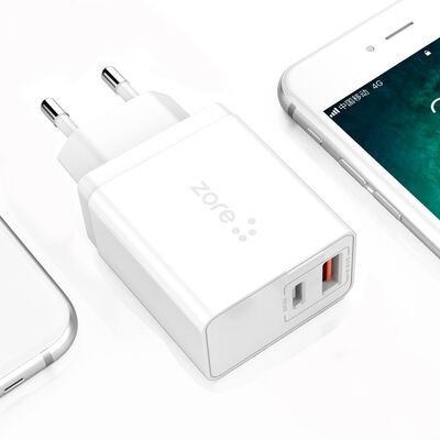 ​Zore XMac Serisi ZR-X2 Seyahat Şarj Başlığı