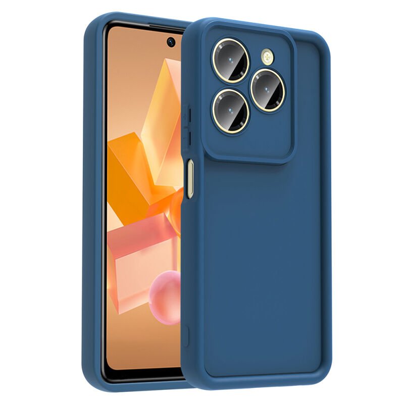 İnfinix Hot 40 Pro Kılıf Kamera Korumalı Zore Ananas Kapak
