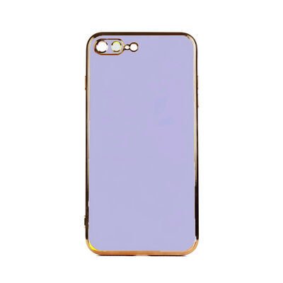 Apple iPhone 7 Plus Kılıf Zore Bark Kapak Mor