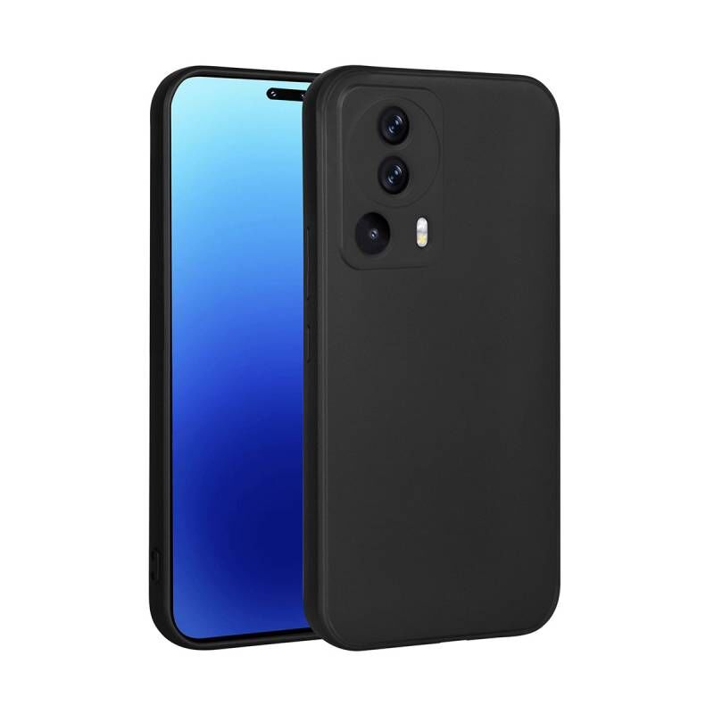 Xiaomi Mi 13 Lite Kılıf Zore Premier Silikon Kapak Siyah