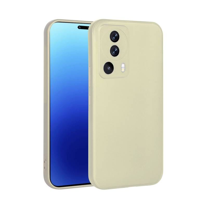 Xiaomi Mi 13 Lite Kılıf Zore Premier Silikon Kapak Gold