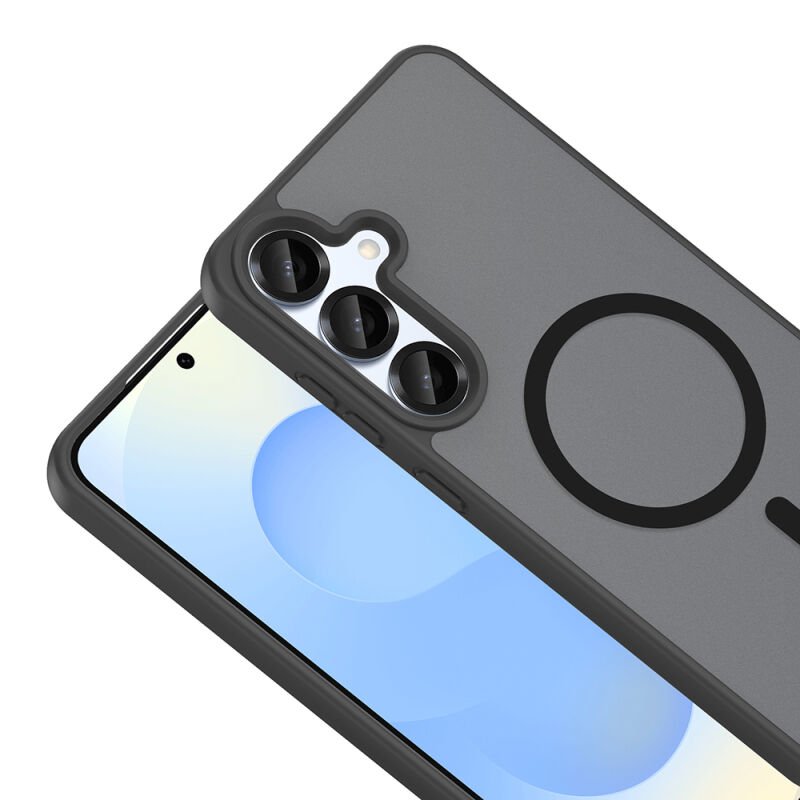 Galaxy S24 FE Kılıf M-safe Şarj Özellikli Zore Babet Kapak