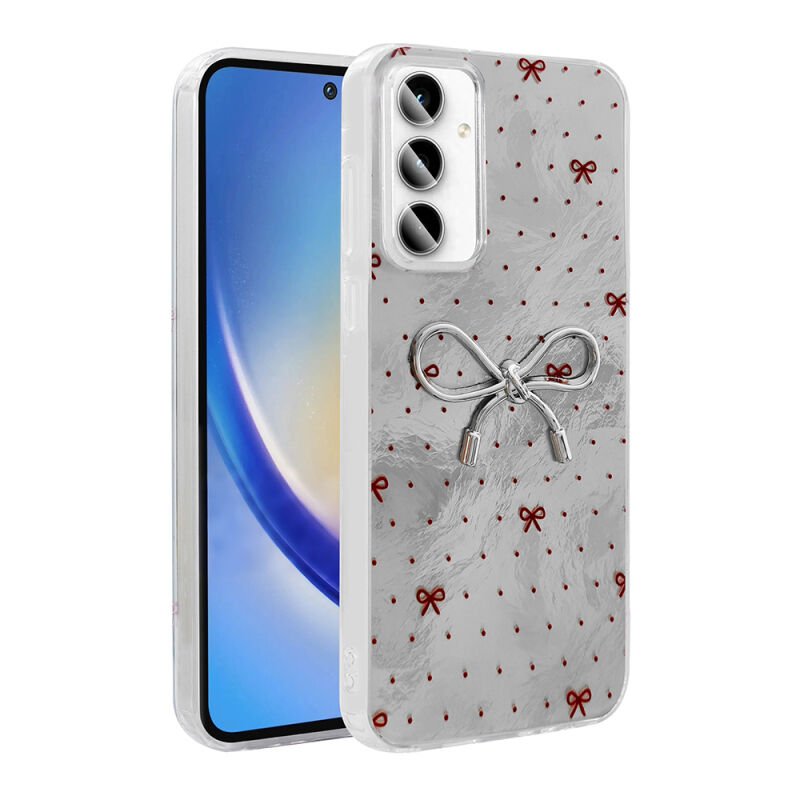 Galaxy A35 Kılıf Kamera Korumalı Figürlü Zore Ponti Silikon Kapak
