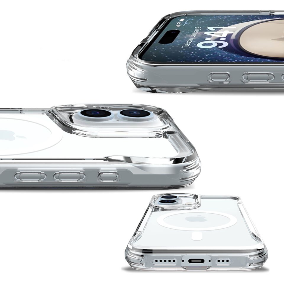 Apple iPhone 17 Kılıf Zore M-safe Şarj Özellikli T-Max M-safe Kapak