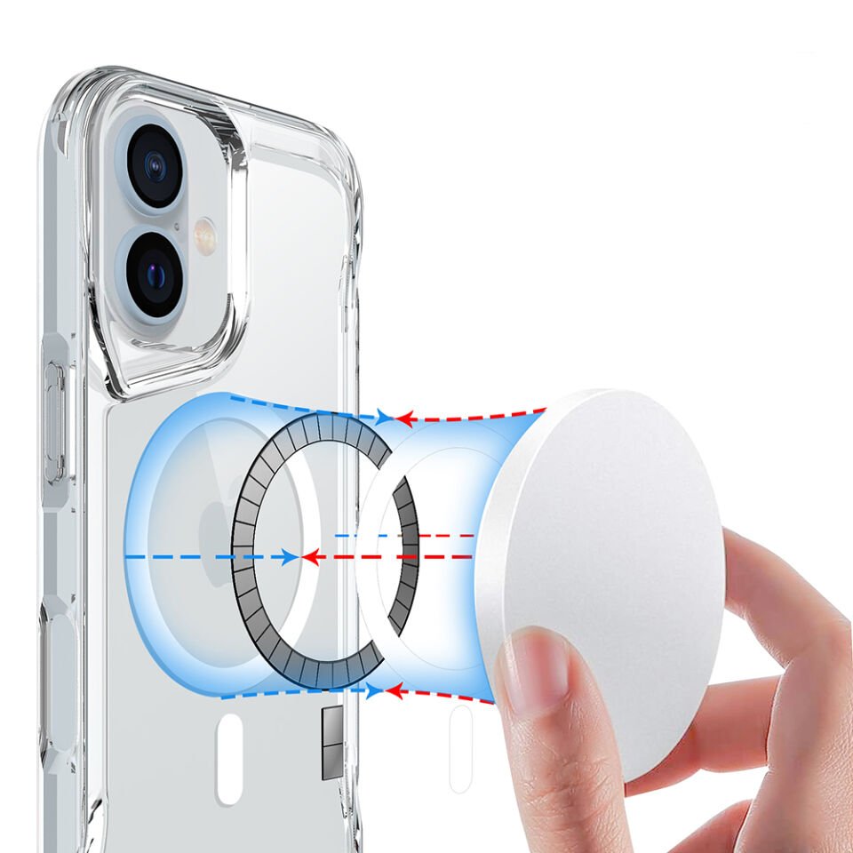 Apple iPhone 17 Kılıf Zore M-safe Şarj Özellikli T-Max M-safe Kapak