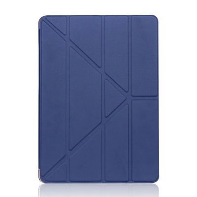Apple iPad 10.2 (8.Nesil) Kılıf Zore Tri Folding Standlı Kılıf Lacivert
