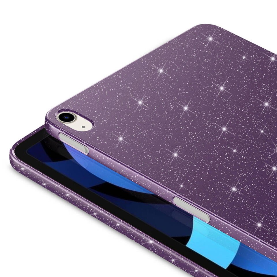 Apple iPad 11.Nesil 2025 Simli Parlak Görünümlü Zore Tablet Koton Kılıf