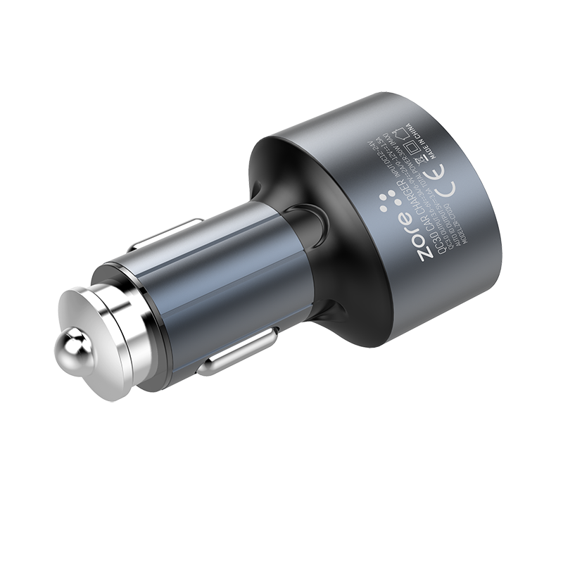 Zore ZR-C703Q Type-C 2 in 1 Araç Şarj Seti