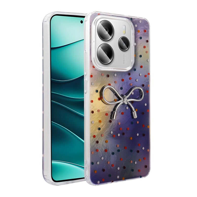 Xiaomi Redmi Note 14 5G Kılıf Kamera Korumalı Figürlü Zore Ponti Silikon Kapak