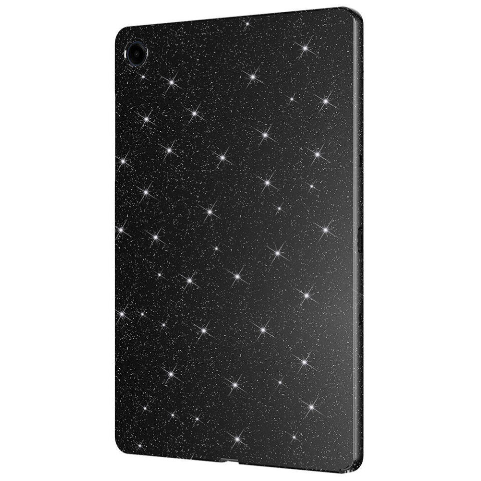 Galaxy Tab S9 Simli Parlak Görünümlü Zore Tablet Koton Kılıf Siyah