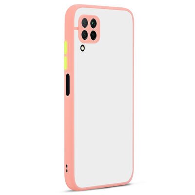 Huawei P40 Lite Kılıf Zore Hux Kapak Pembe