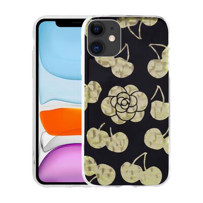Apple iPhone 11 Kılıf Desenli Sert Zore Elnov Kapak NO1