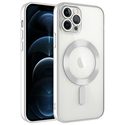 Apple iPhone 11 Pro Kılıf Kamera Korumalı Magsafe Wireless Şarj Özellikli Zore Demre Kapak
