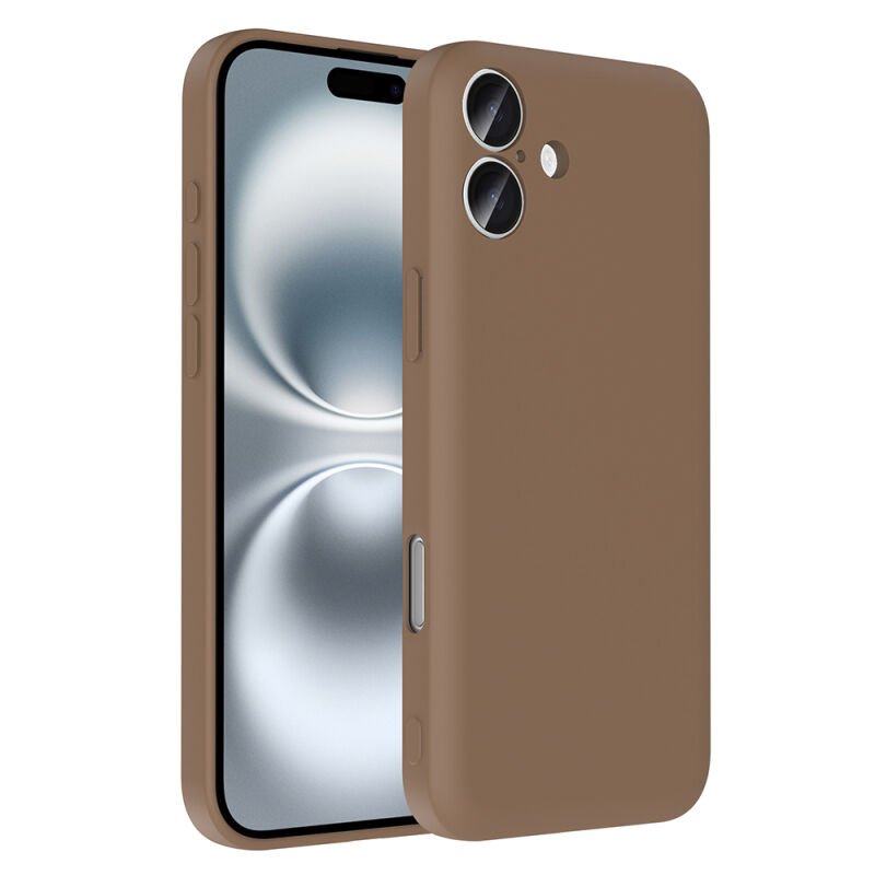 Apple iPhone 16 Plus Kılıf Kamera Korumalı Kartlık Hazneli Zore Vitra Kapak
