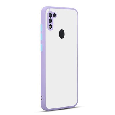 Galaxy M11 Kılıf Zore Hux Kapak Lila
