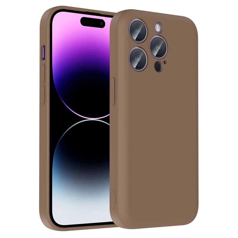 Apple iPhone 14 Pro Max Kılıf Kamera Korumalı Kartlık Hazneli Zore Vitra Kapak