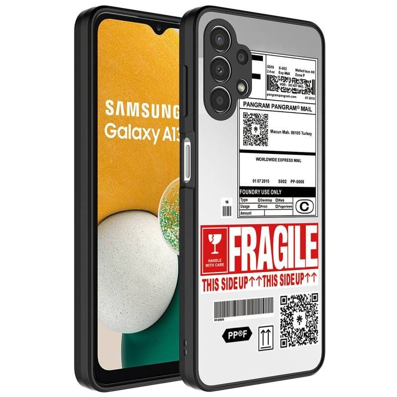 Galaxy A32 4G Kılıf Aynalı Desenli Kamera Korumalı Parlak Zore Mirror Kapak
