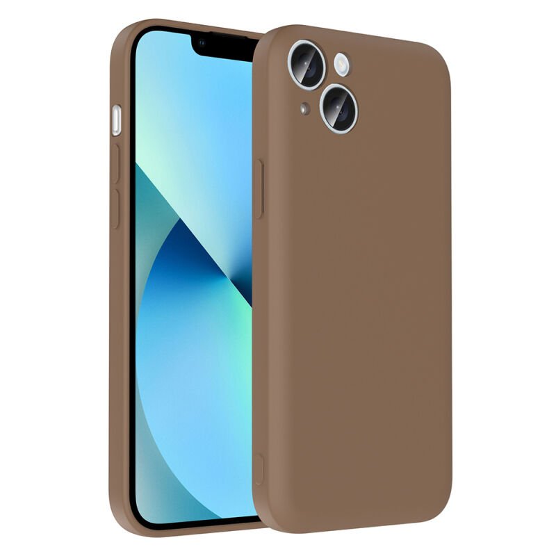 Apple iPhone 14 Kılıf Kamera Korumalı Kartlık Hazneli Zore Vitra Kapak