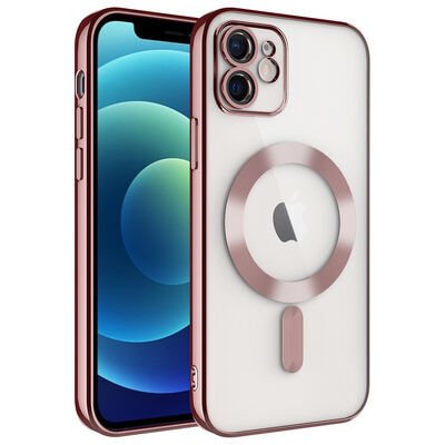 Apple iPhone 11 Kılıf Kamera Korumalı Magsafe Wireless Şarj Özellikli Zore Demre Kapak