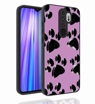 Xiaomi Redmi Note 8 Pro Kılıf Desenli Kamera Korumalı Parlak Zore Nora Kapak