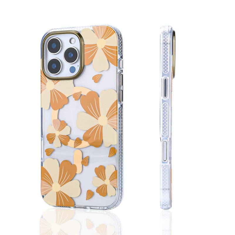 Apple iPhone 14 Pro Max Kılıf M-safe Şarj Özellikli Zore Papat Kapak