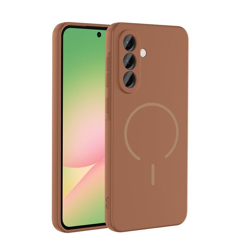 Galaxy A36 Kılıf M-safe Şarj Özellikli Zore Meta Kapak