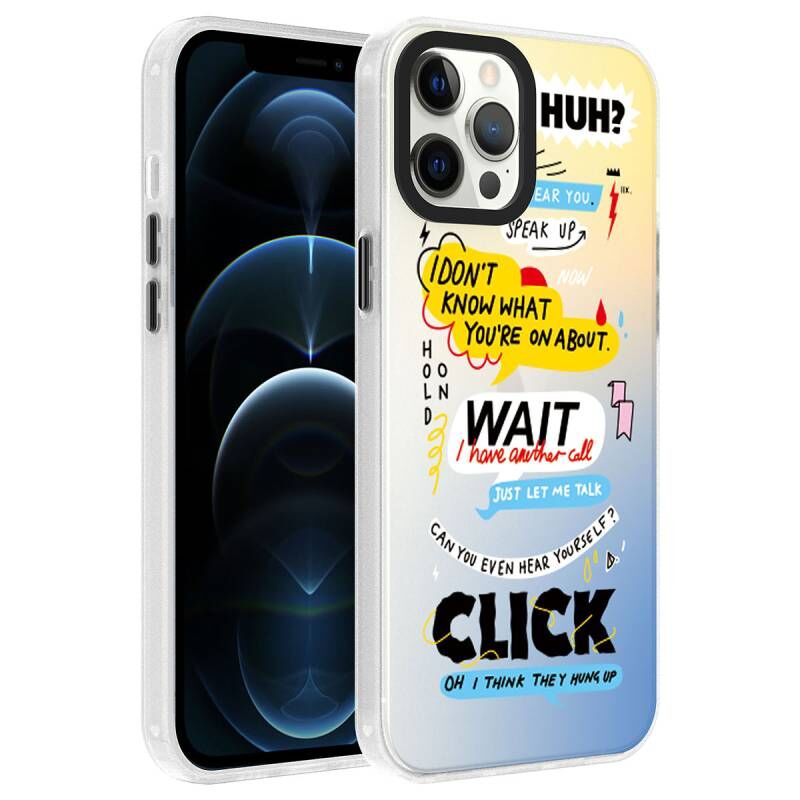 Apple iPhone 13 Pro Max Kılıf Desenli Zore Dragon Sert Kapak