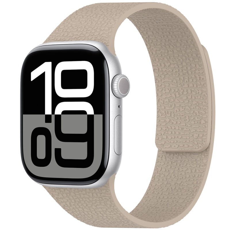 Apple Watch 44mm Zore KRD-136 Kabartma Desenli Silikon Kordon