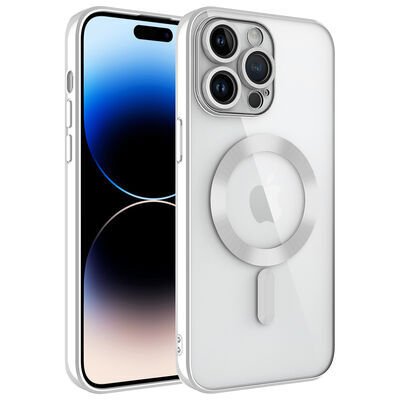 Apple iPhone 14 Pro Kılıf Kamera Korumalı Magsafe Wireless Şarj Özellikli Zore Demre Kapak