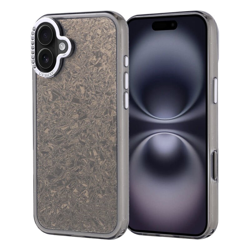 Apple iPhone 16 Plus Kılıf Taşlı Tasarımlı Zore Kapi Kapak