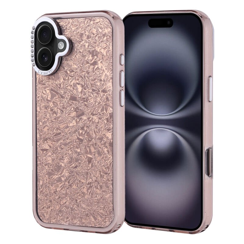 Apple iPhone 16 Plus Kılıf Taşlı Tasarımlı Zore Kapi Kapak