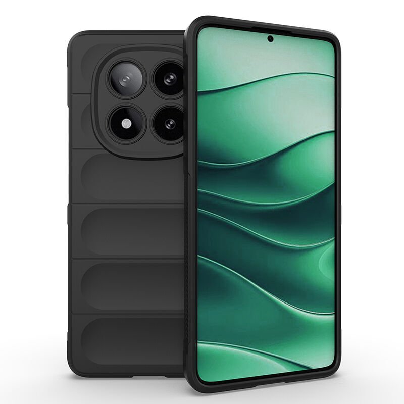 Xiaomi Redmi Note 14 Pro 4G Kılıf Esnek TPU Oyuklu Arka Yüzey Tasarımlı Zore Etnik Silikon Kapak