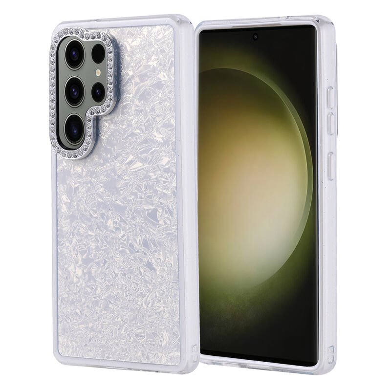 Galaxy S25 Ultra Kılıf Taşlı Tasarımlı Zore Kapi Kapak