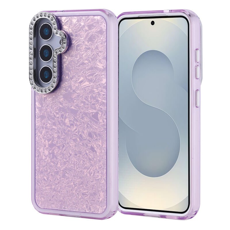 Galaxy S25 Kılıf Taşlı Tasarımlı Zore Kapi Kapak